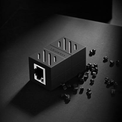 Adaptador de Red UGREEN NW114, RJ45 - RJ45, Negro