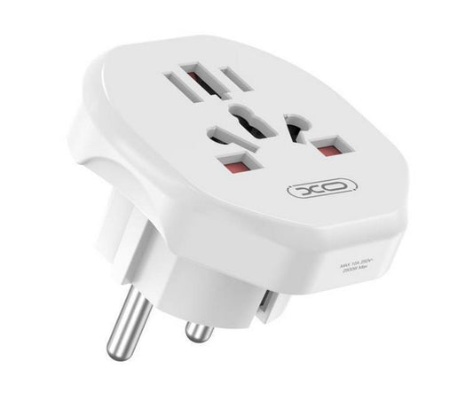 Adaptador de red XO Design WL23 US / UK / AU / AU / FI / CN - Europa, Blanco