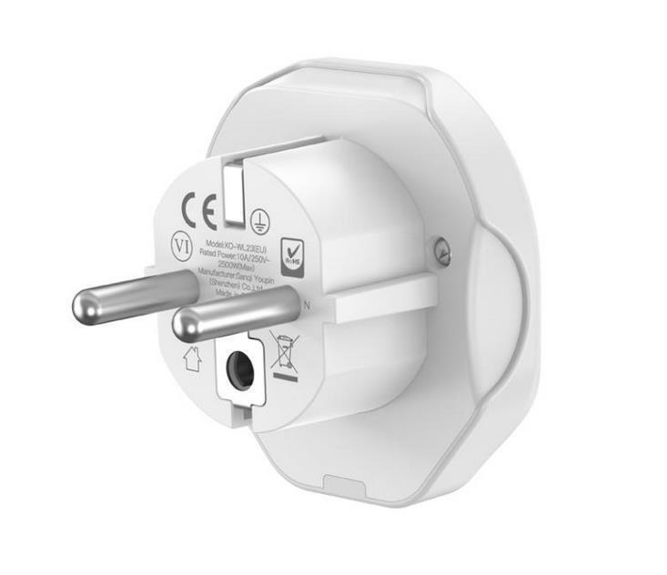 Adaptador de red XO Design WL23 US / UK / AU / AU / FI / CN - Europa, Blanco