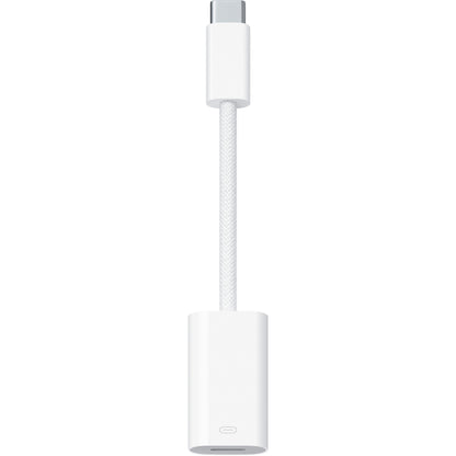 Adaptador de Datos y Carga USB-C - Lightning Apple A2868, Blanco MUQX3ZM/A