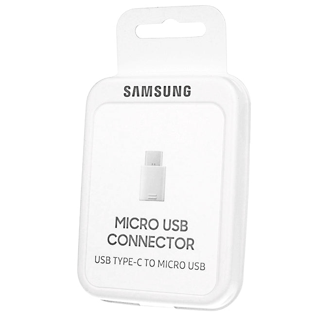 Adaptador de carga y datos microUSB a USB-C de Samsung, blanco EE-GN930BWEGGWWW