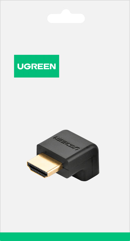 Adaptador de Video UGREEN HD112 Down Angle, HDMI - HDMI, 4K, Negro