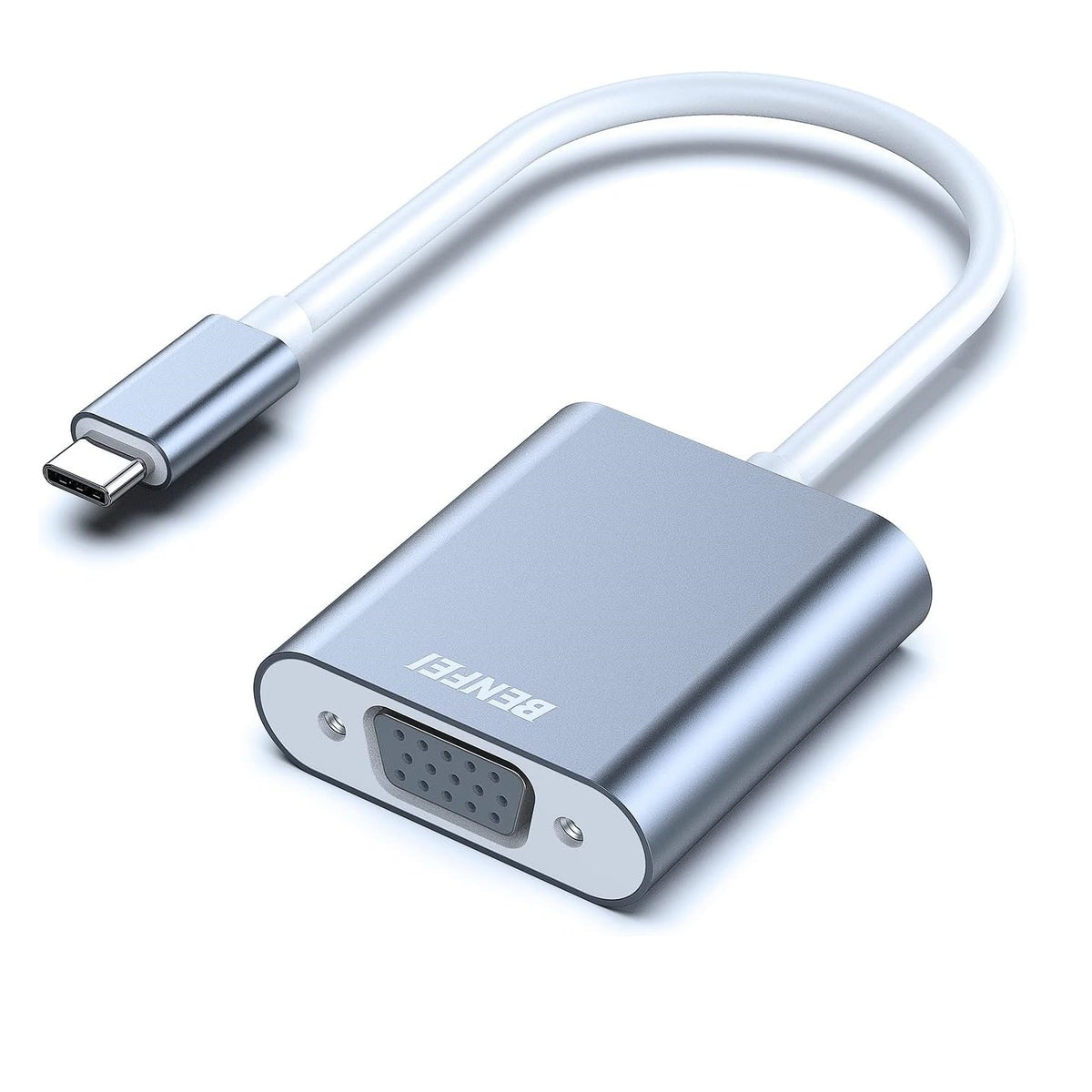 USB-C to VGA Video Adapter Benfei, Gray