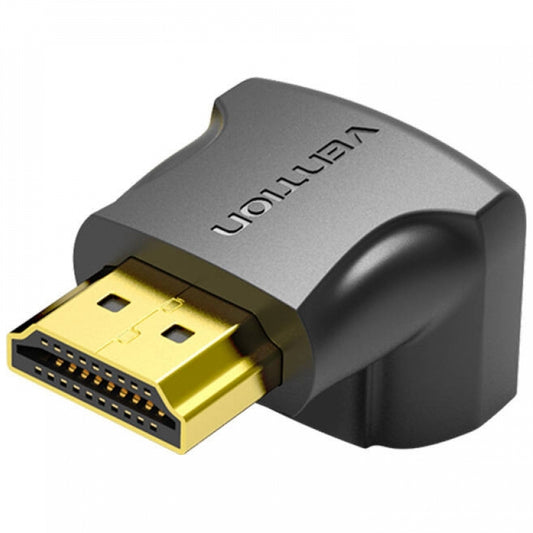Adaptador de Video Vention Angulado, HDMI - HDMI, 4K, Negro AINB0