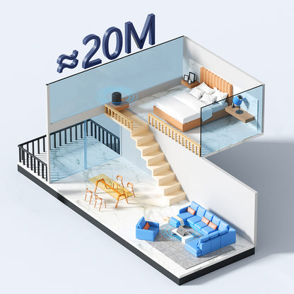 Adaptador inalámbrico McDodo OT-1580, Negro