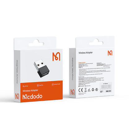 Adaptador inalámbrico McDodo OT-1580, Negro