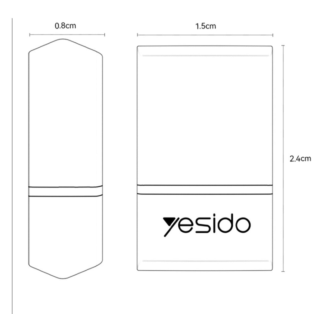 Adaptador inalámbrico Yesido WP10, 150Mbps, Negro