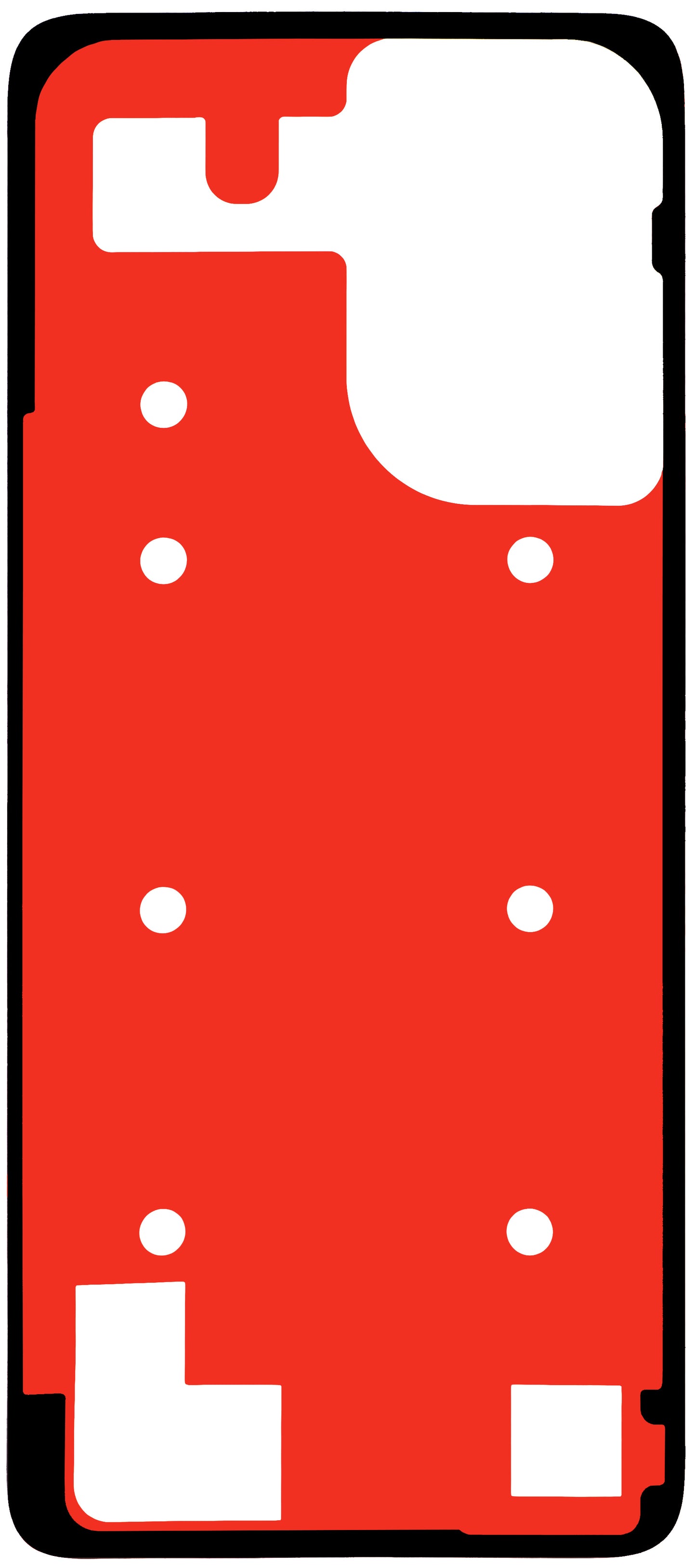 Adhesivo Tapa Batería Motorola Moto G06 Power / G06, Service Pack 5948C31280