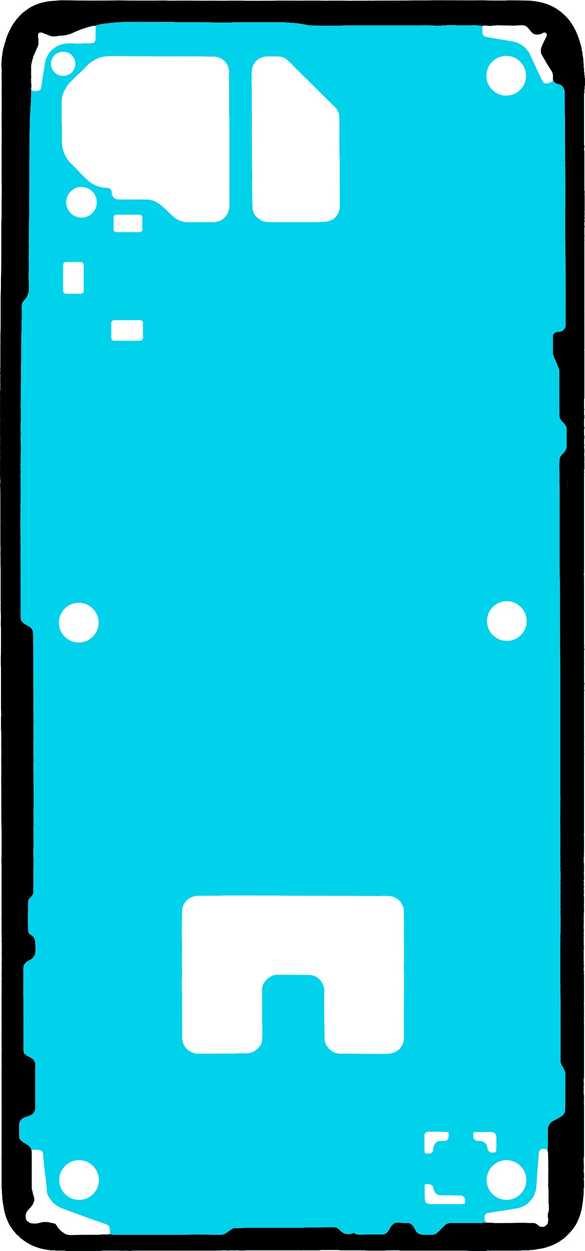 Adhesivo Tapa Batería Realme 16 Pro+, Service Pack 612717000972