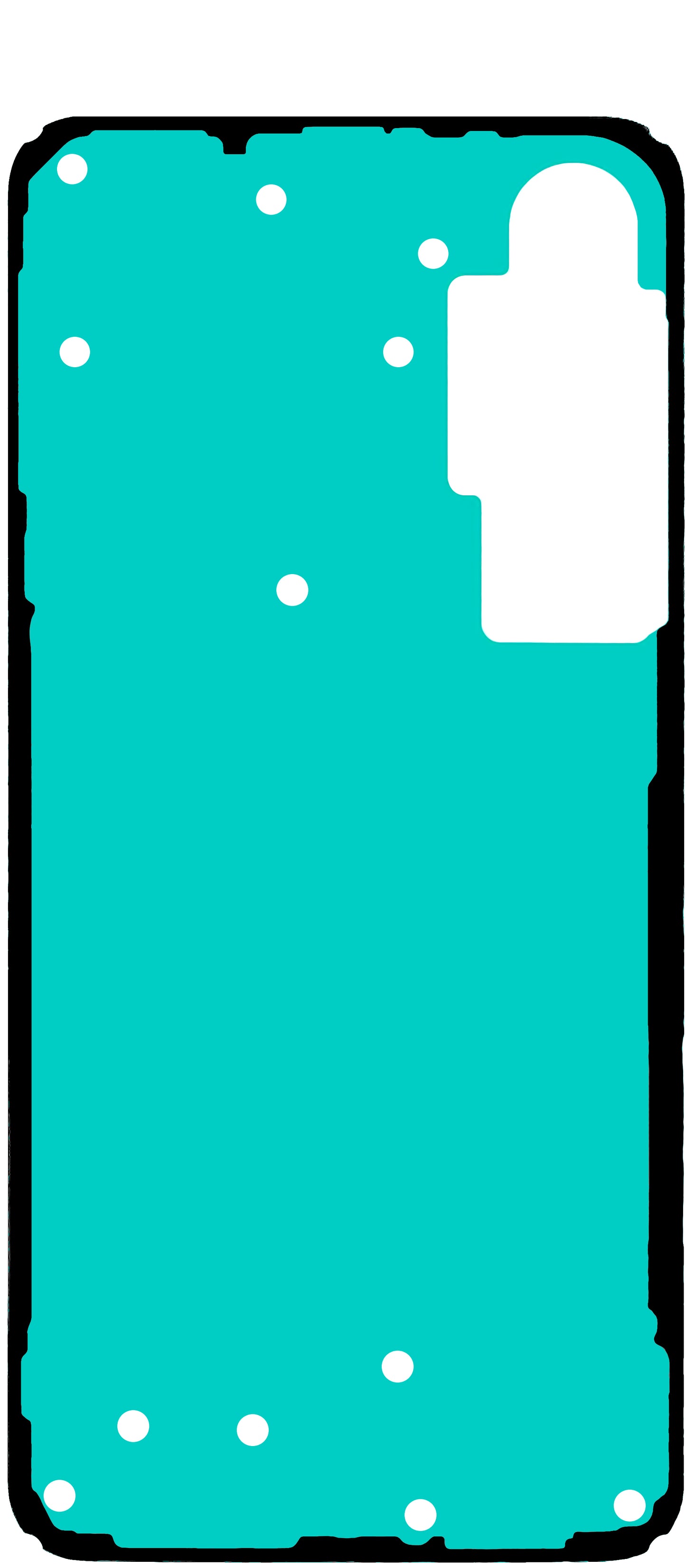 Adhesivo Tapa Batería Samsung Galaxy S24 FE S721, Service Pack GH81-26418A