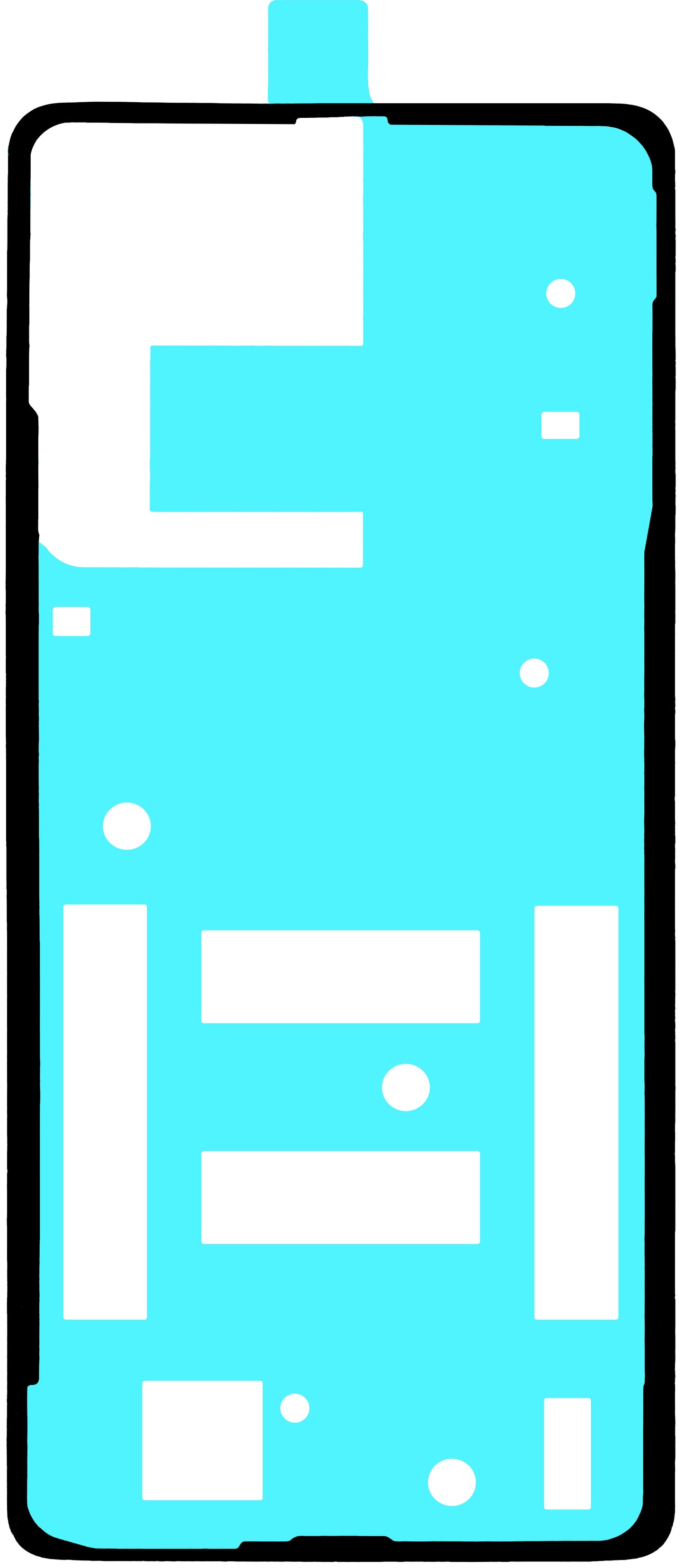 Xiaomi Redmi Note 14S Battery Cover Adhesive