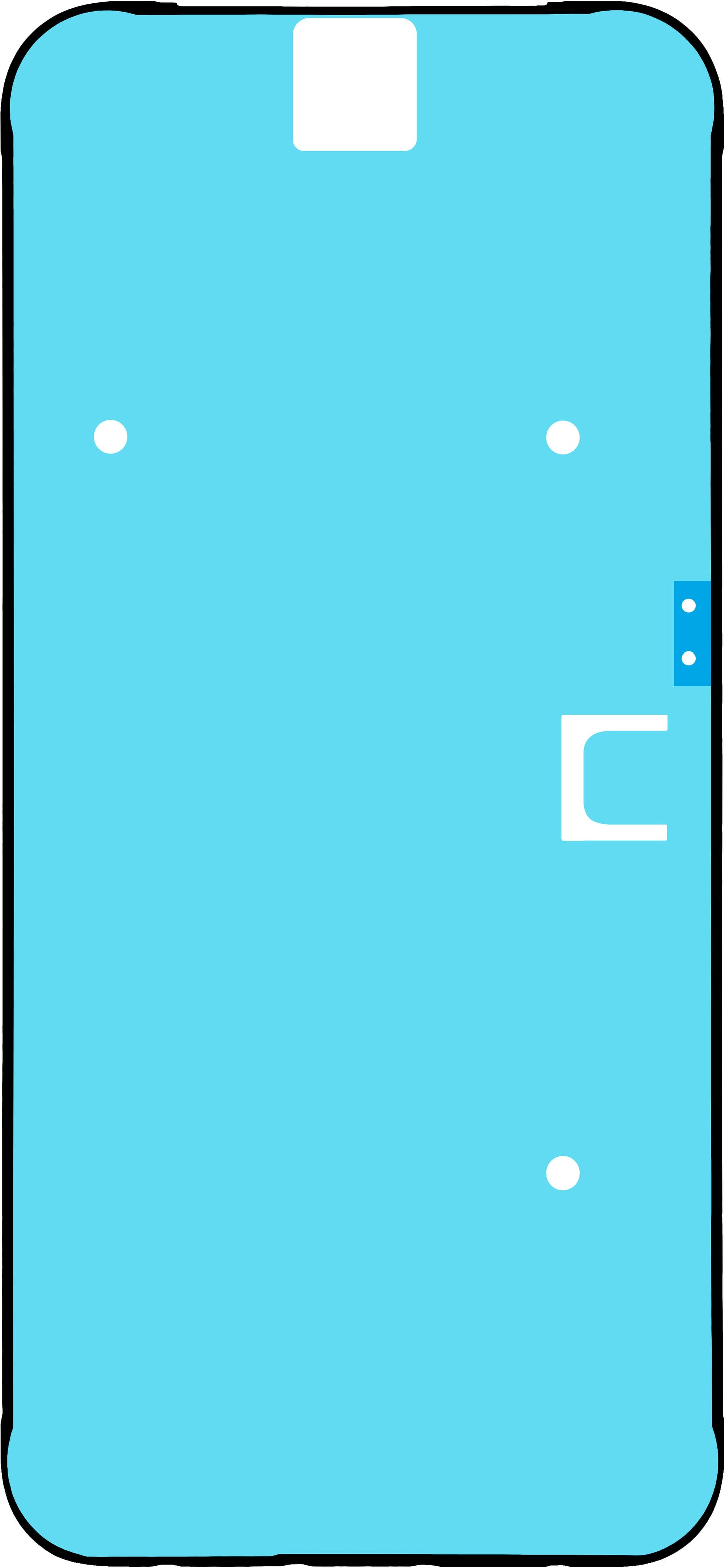 Adhesivo Display Google Pixel 8a, Service Pack G806-12606-01