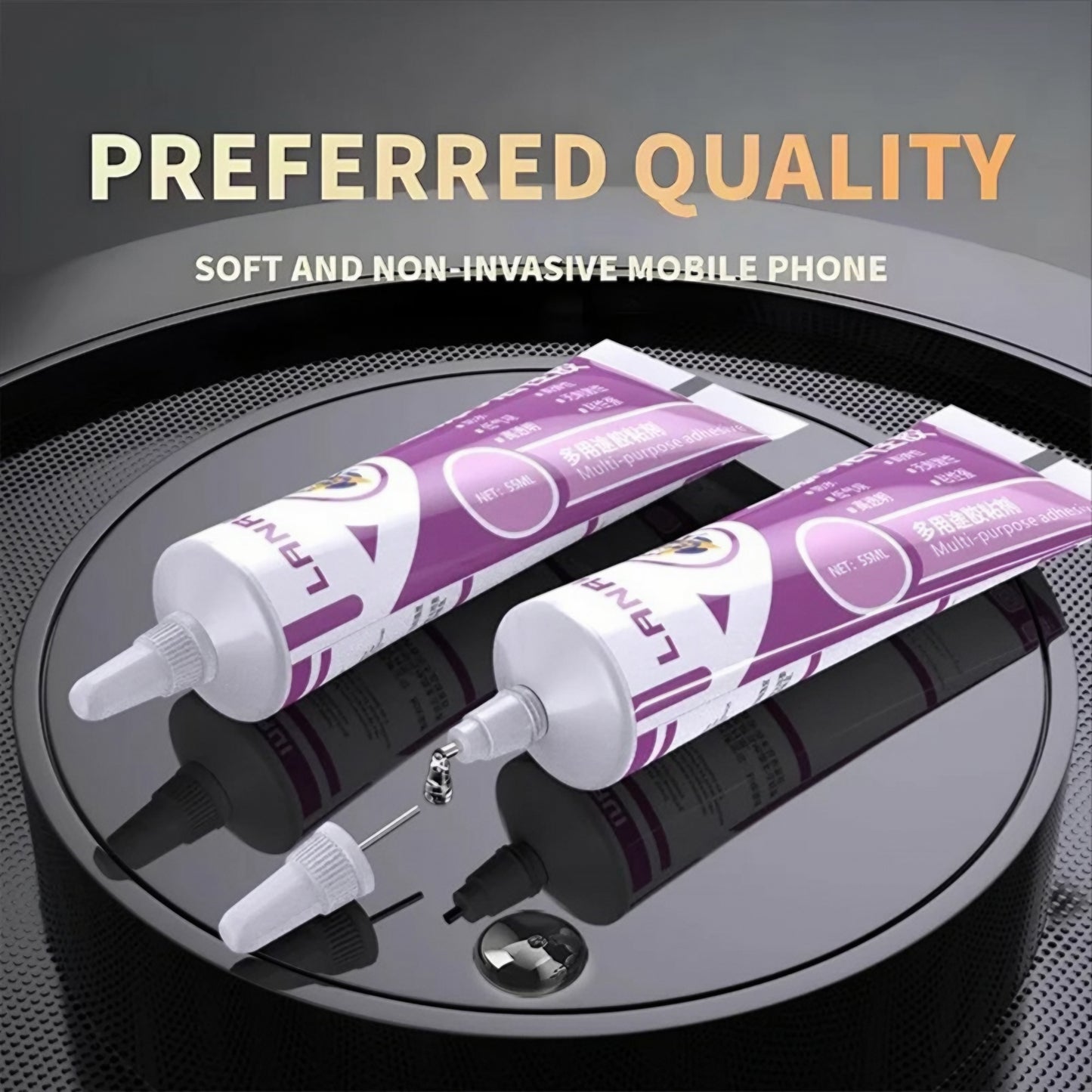 Adhesivo Líquido Lanrui I9, 55ml, Transparente