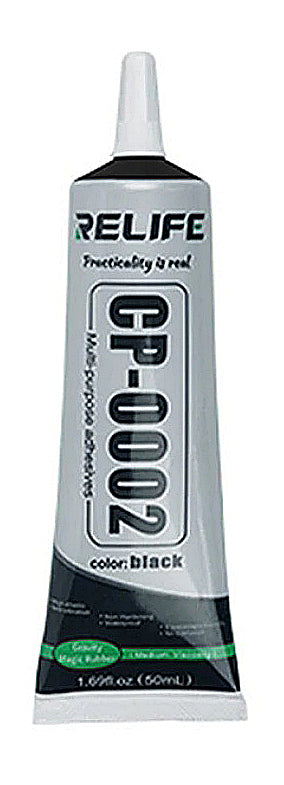 Adhesivo Líquido Relife CP-0002, 50ml, Negro