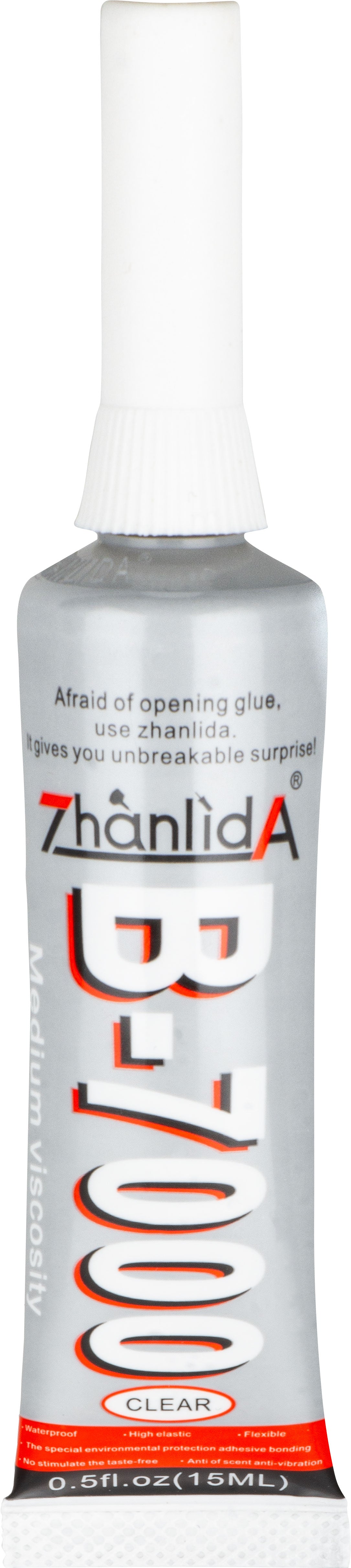Adhesivo Líquido Zhanlida B-7000, 15ml, Transparente