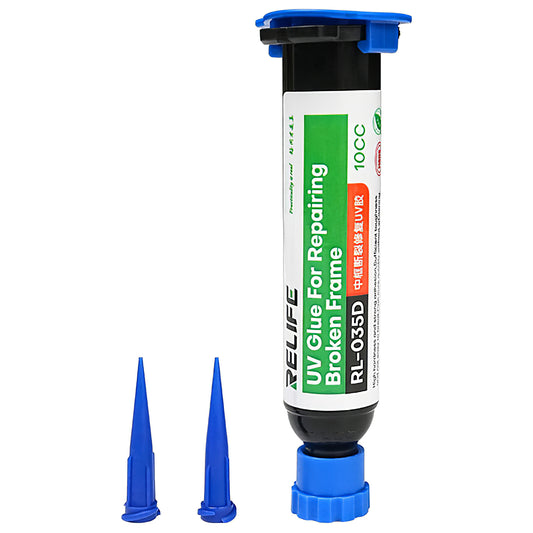 Adhesivo UV Relife RL-035D para carcasa, 10ml, Transparente