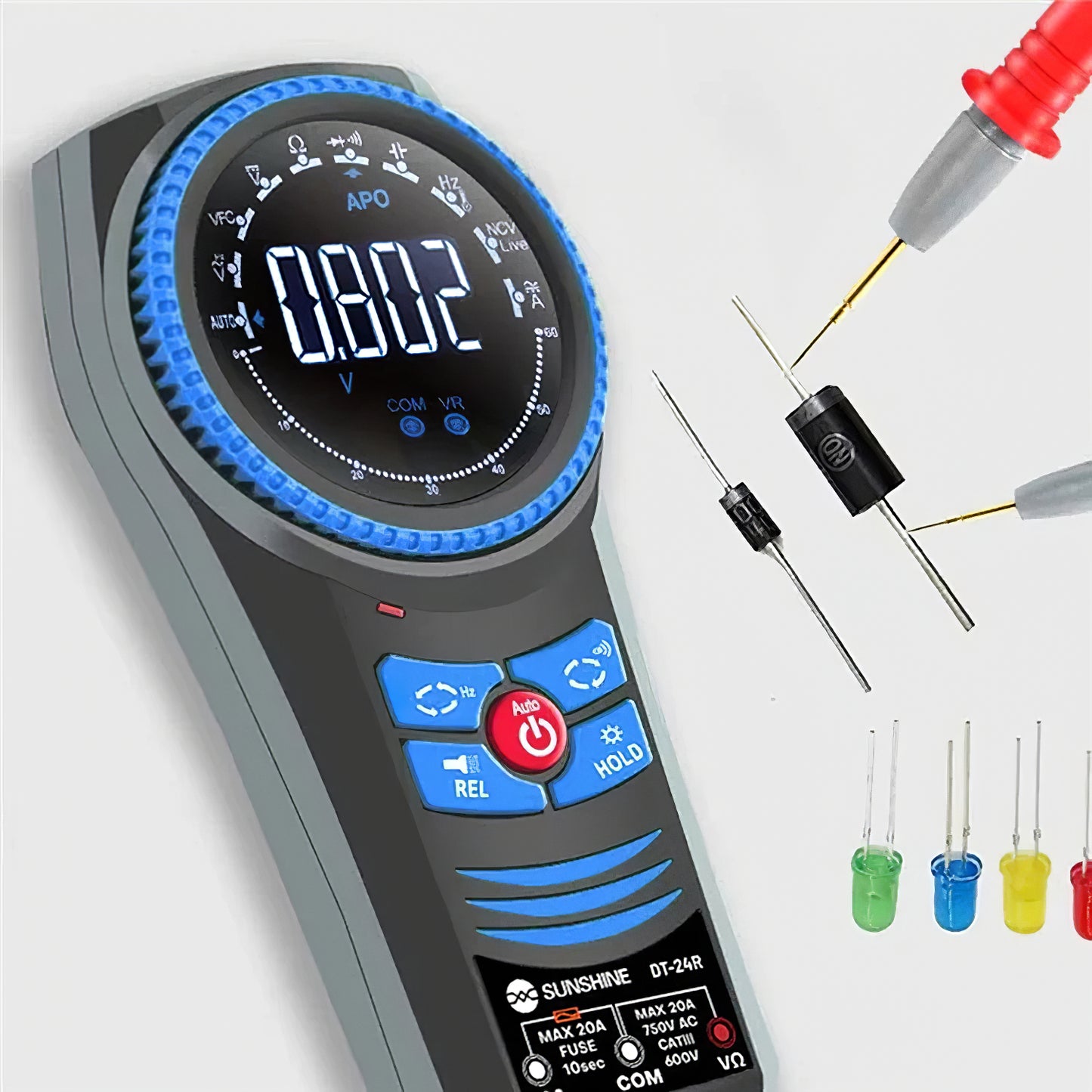 Aparato de Medición Digital Sunshine DT-24R