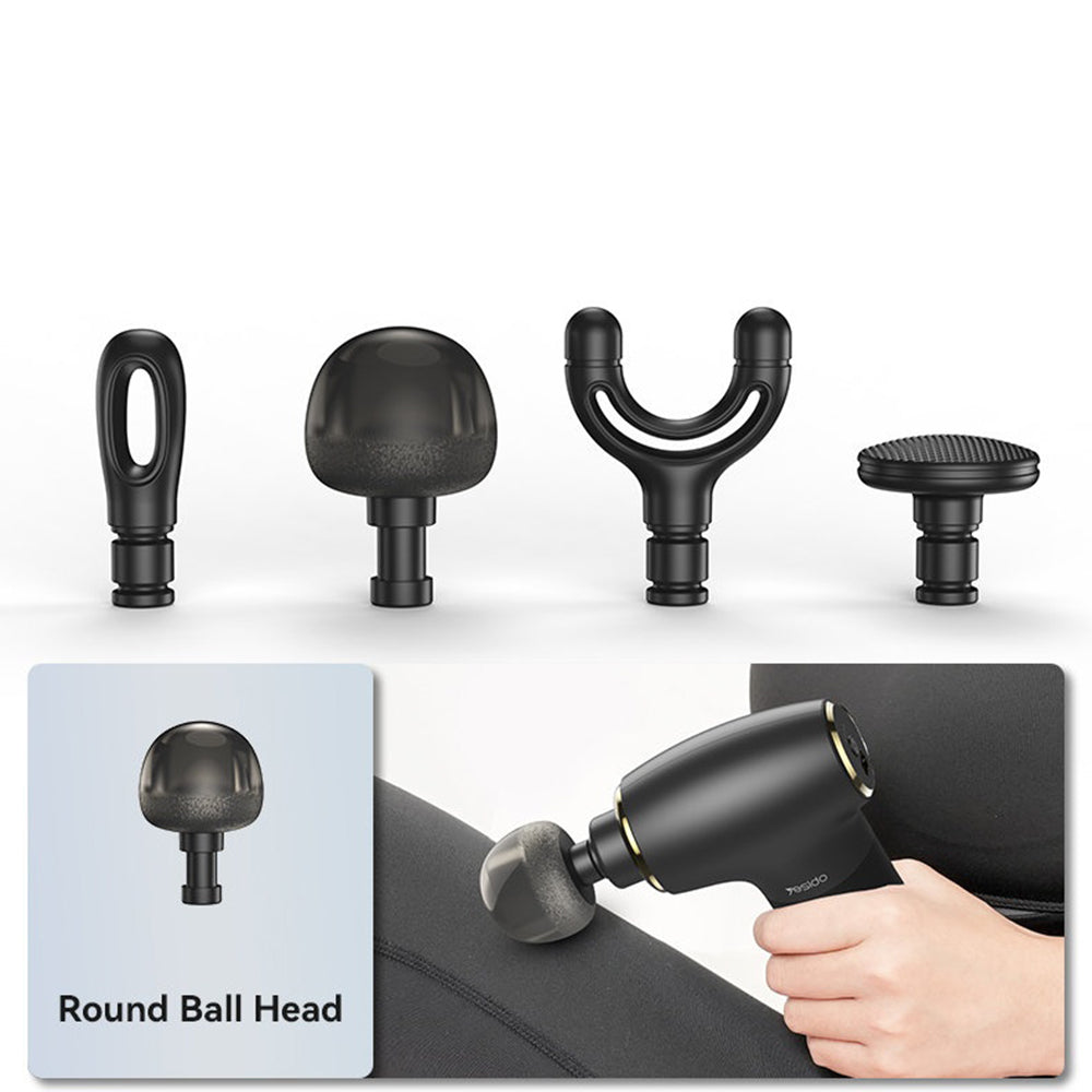 Aparato de Masaje Yesido MG02, Negro