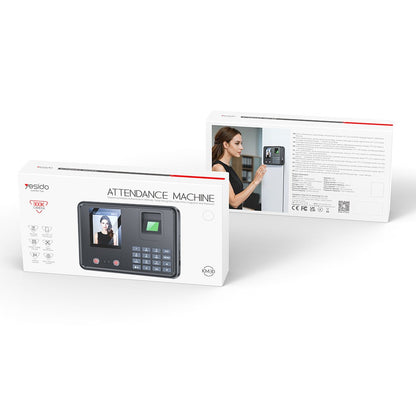 Dispositivo de Registro Biométrico Yesido KM30, Negro