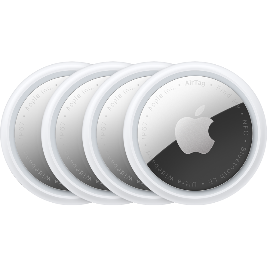 Apple AirTag, Set 4 Piezas, Blanco MX542AM/A