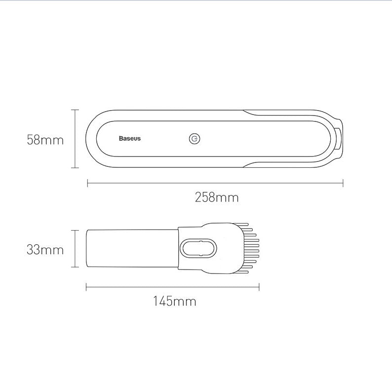 Baseus A1 Aspirador de coche VCAQ010002