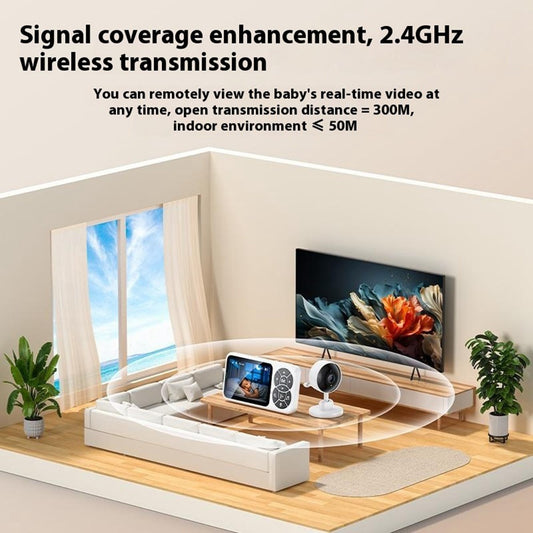 Baby Monitor Yesido KM26, Wi-Fi, White