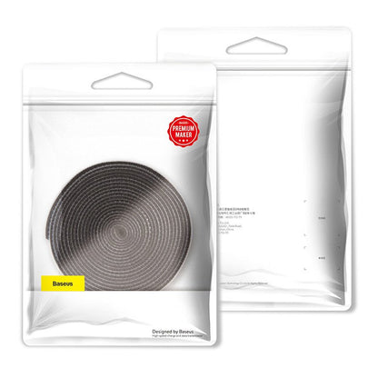 Organizador de Cables Baseus Circle, Velcro, 3m, Negro ACMGT-F01