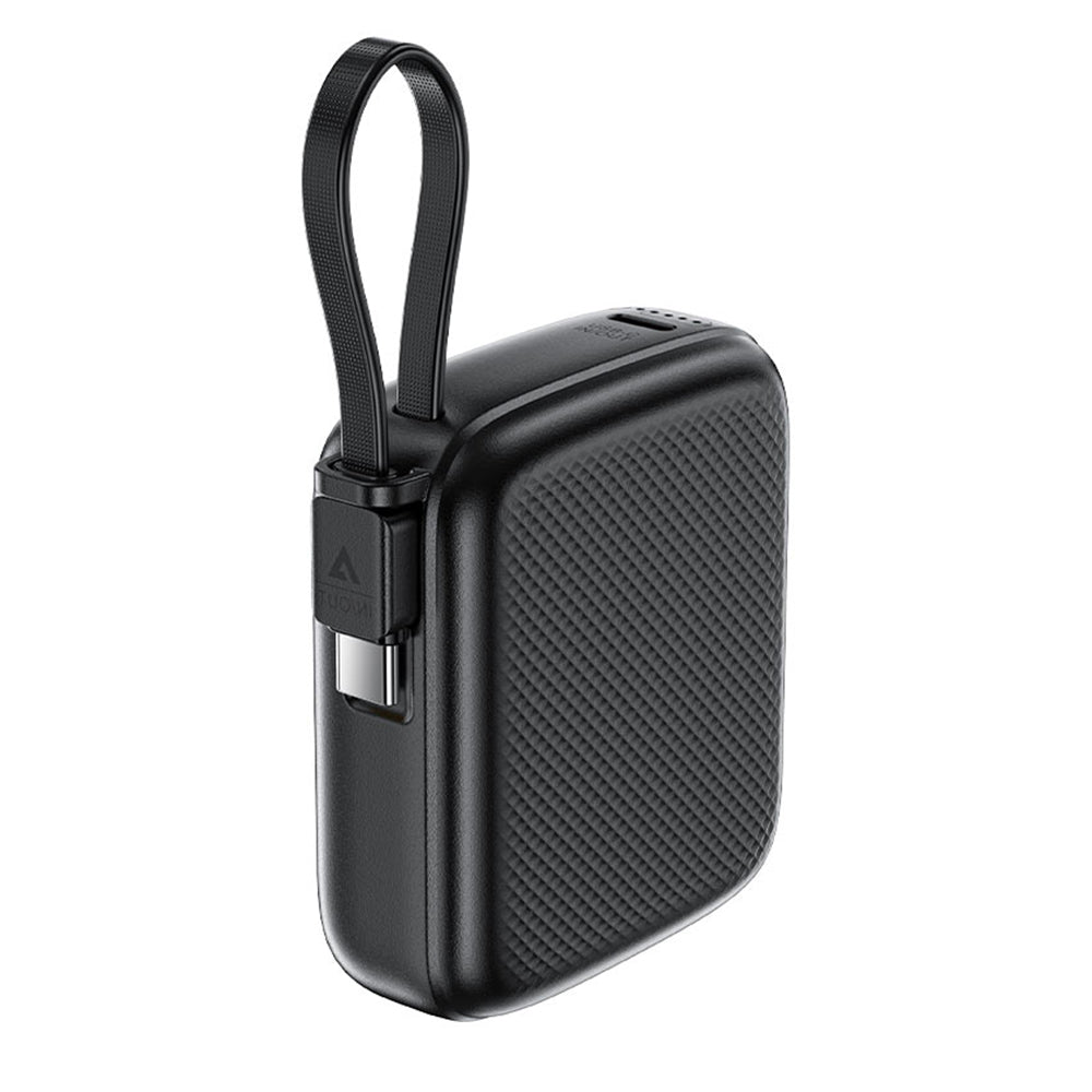Batería Externa Acefast M15, 10000mAh, 20W, PD, 2 x USB-C, Negra
