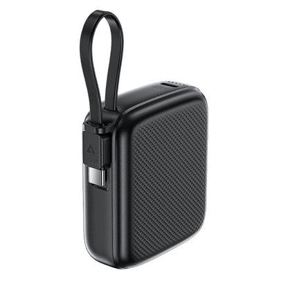 Batería Externa Acefast M15, 10000mAh, 20W, PD, 2 x USB-C, Negra