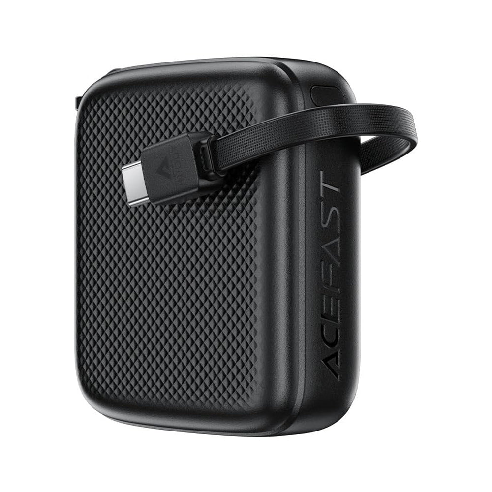 Batería Externa Acefast M15, 10000mAh, 20W, PD, 2 x USB-C, Negra