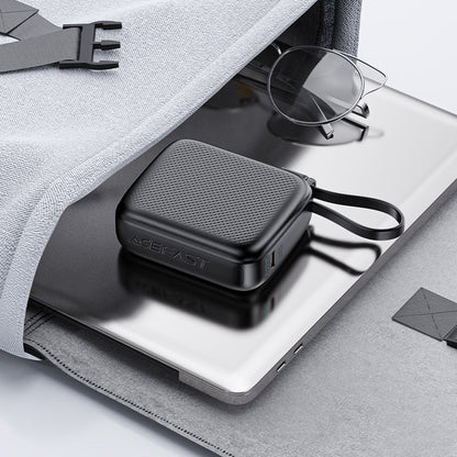 Batería Externa Acefast M15, 10000mAh, 20W, PD, 2 x USB-C, Negra