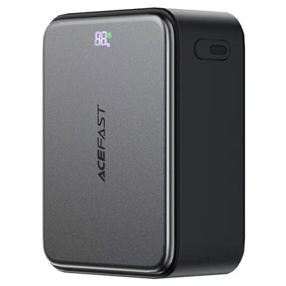 Batería Externa Acefast M28, 10000mAh, 22.5W, QC + PD, 1 x USB-A - 2 x USB-C, Negra