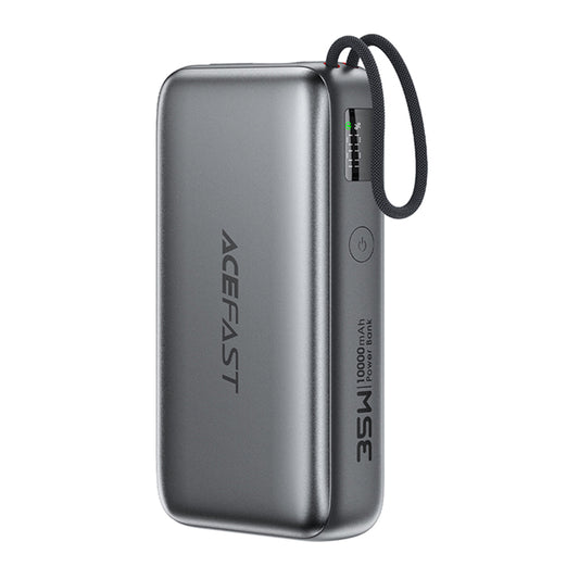 Batería Externa Acefast M32, 10000mAh, 35W, PD, 2 x USB-C, Gris
