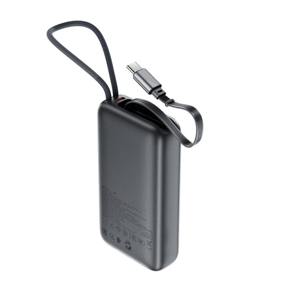 Batería Externa Acefast M32, 10000mAh, 35W, PD, 2 x USB-C, Gris