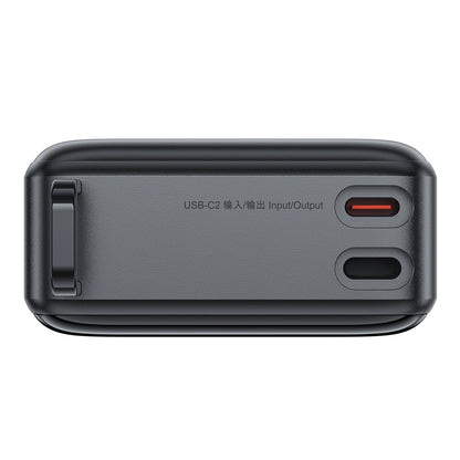 Batería Externa Acefast M4, 20000mAh, 67W, PD, 1 x USB-A - 2 x USB-C, Negra