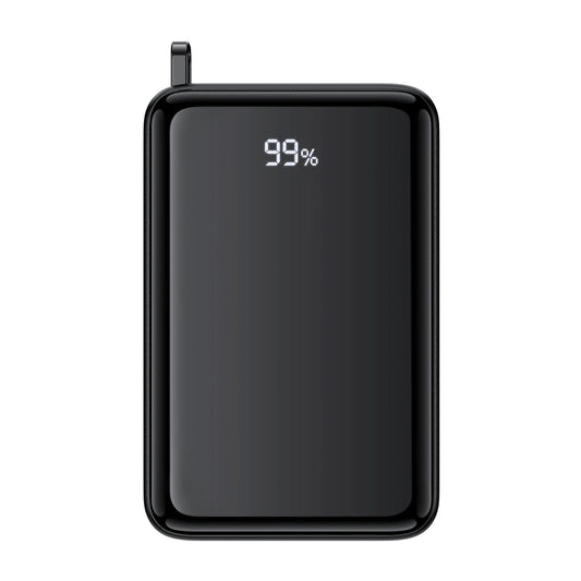 Batería externa Acefast M4, 20000mAh, 67W, PD + QI, 1 x USB-A - 2 x USB-C, Negro