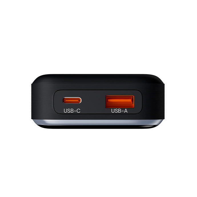 Batería Externa Allity. APB-200 PocketPower, 10000mAh, 33W, QC + PD, 1 x USB-A - 1 x USB-C, Gris