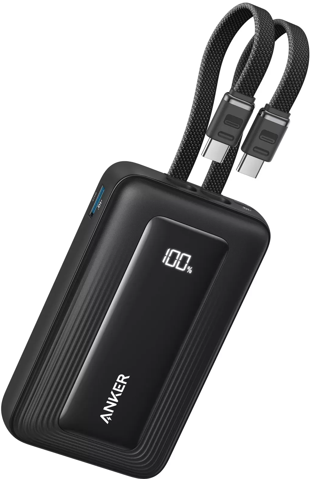 Batería Externa Anker Zolo, 20000mAh, 45W, QC + PD, 1 x USB-A - 3 x USB-C, Negra A1681H12