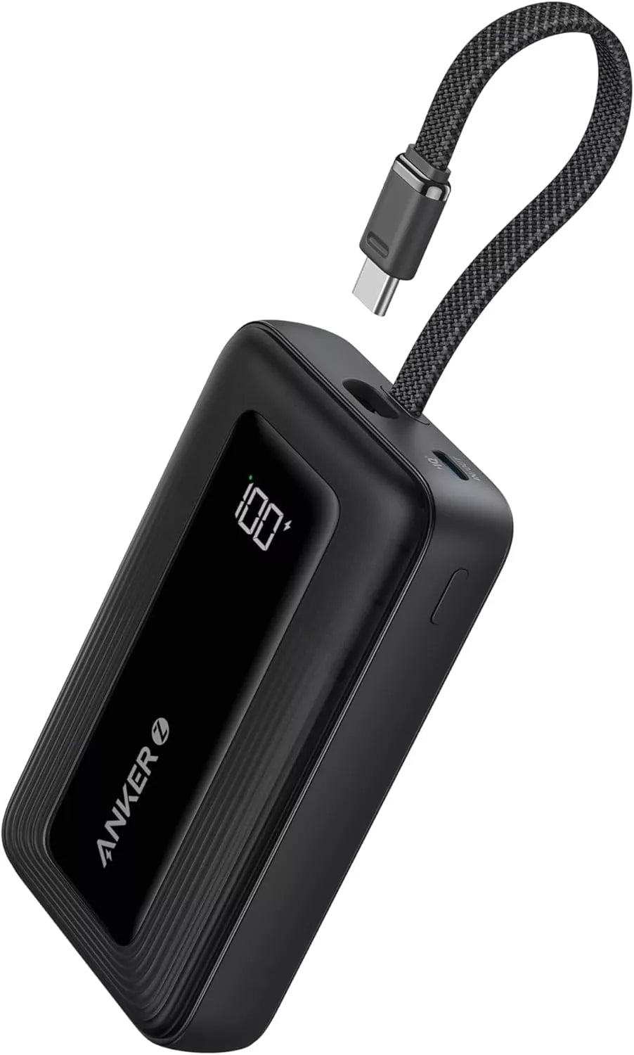 Batería Externa Anker Zolo, 20000mAh, 30W, QC + PD, 1 x USB-A - 2 x USB-C, Negra, Reacondicionada A1689H11