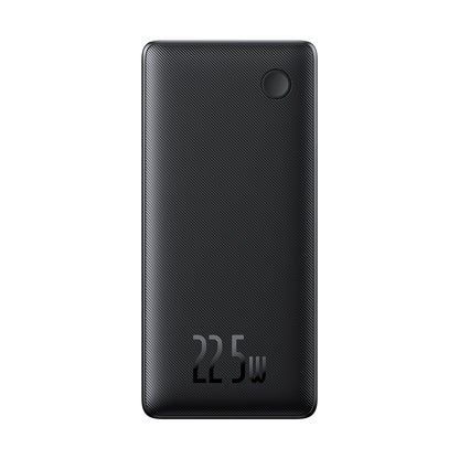 Batería Externa Baseus Airpow Lite, 10000mAh, 22.5W, QC + PD, 1 x Lightning - 1 x USB-A - 2 x USB-C, Negra P10067501123-00