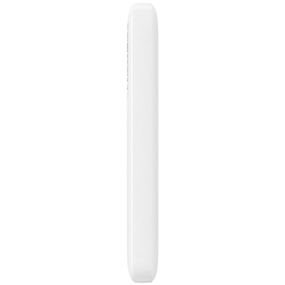 Batería Externa Baseus Airpow, 10000mAh, 20W, QC + PD, 1 x USB-A - 1 x USB-C, Blanca