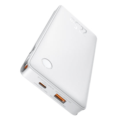 Batería Externa Baseus Airpow Lite, 10000mAh, 22.5W, QC + PD, 1 x Lightning - 1 x USB-A - 2 x USB-C, Blanca P10067501213-00