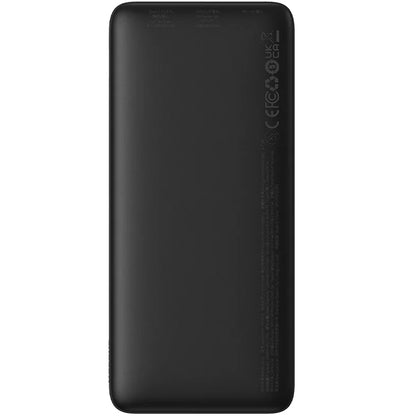 Batería externa Baseus Airpow, 10000mAh, 20W, QC + PD, 1 x USB-A - 1 x USB-C, Negro PPQD090001 