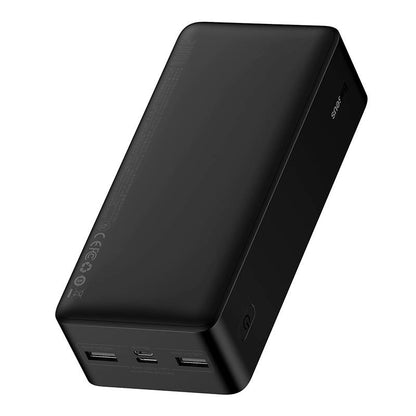 Batería externa Baseus Bipow, 30000mAh, 15W, 1 x USB-C - 2 x USB-A, Negro PPBD05050201 