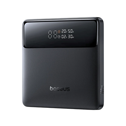 Baseus Blade H1 External Battery, 20000mAh, 100W, QC + PD, 2 x USB-A - 2 x USB-C, Black P10021604123-00