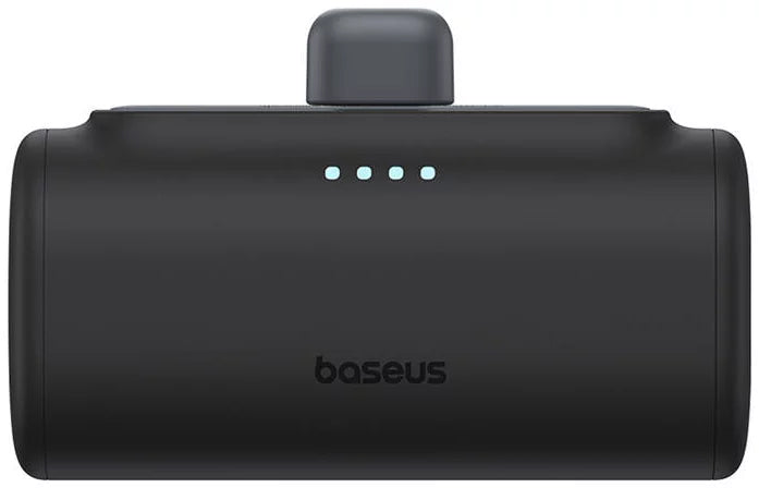 Batería Externa Baseus Compact, 5000mAh, 20W, PD, 1 x Lightning - 1 x USB-C, Negra P10068307113-00