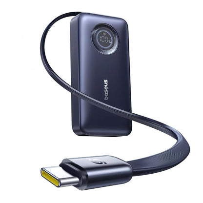 Batería Externa Baseus EnerCore CR11, 20000mAh, 67W, PD, 2 x USB-C, Negra E0027H00