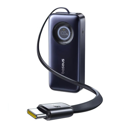 Batería Externa Baseus EnerCore CR11, 20000mAh, 67W, PD, 2 x USB-C, Negra E0027H00