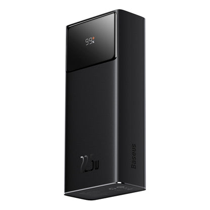 Batería Externa Baseus EnerFill FP41, 30000mAh, 22.5W, QC + PD, 1 x USB-C - 2 x USB-A, Negra