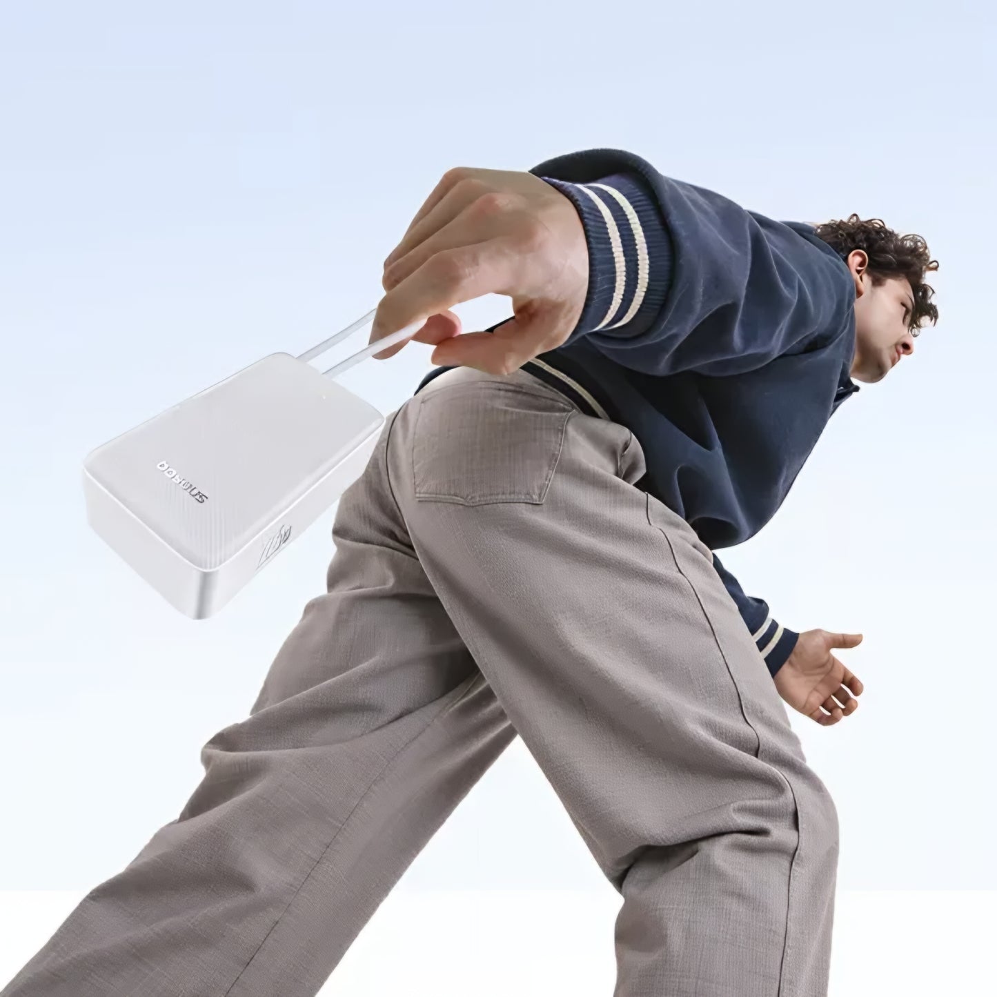 Batería Externa Baseus EnerFill Bipow2 Pro, 30000mAh, 22.5W, QC + PD, 1 x USB-A - 2 x USB-C, Blanca E0028101